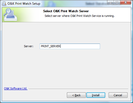 Установка: Внешний SQL Server.